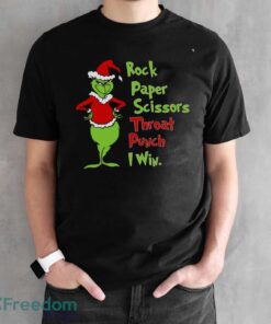 Grinch Santa T-Shirt, Grinch Christmas Shirt - Black Unisex T-Shirt