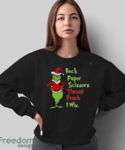 Grinch Santa T-Shirt, Grinch Christmas Shirt - Sweatshirt