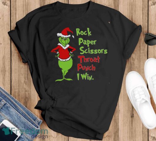 Grinch Santa T-Shirt, Grinch Christmas Shirt - Black T-Shirt