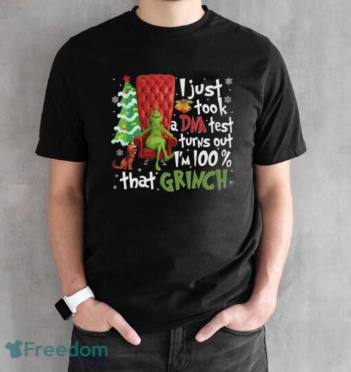 Grinch Shirt, Funny Xmas Shirt, Grinchmas T-Shirt - Black Unisex T-Shirt