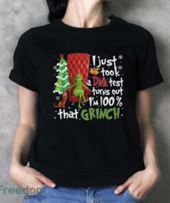 Grinch Shirt, Funny Xmas Shirt, Grinchmas T-Shirt - Ladies T-Shirt