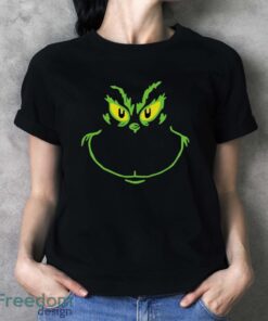 Grinch Smile Shirt, Funny Xmas Shirt, Grinch Christmas Movie Shirt - Ladies T-Shirt