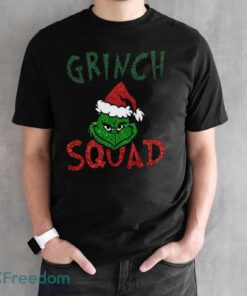 Grinch Squad Shirt, Retro Christmas Shirt - Black Unisex T-Shirt