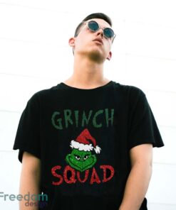 Grinch Squad Shirt, Retro Christmas Shirt - G500 Gildan T-Shirt