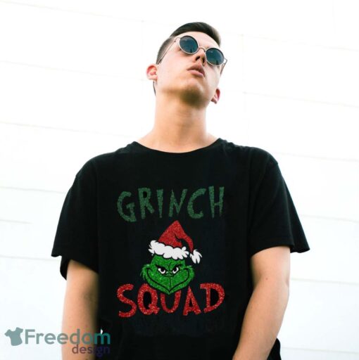 Grinch Squad Shirt, Retro Christmas Shirt - G500 Gildan T-Shirt