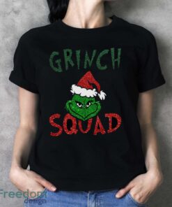 Grinch Squad Shirt, Retro Christmas Shirt - Ladies T-Shirt