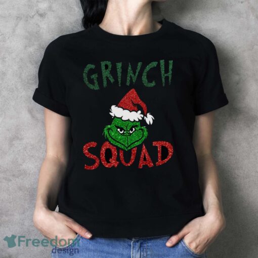 Grinch Squad Shirt, Retro Christmas Shirt - Ladies T-Shirt