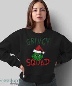 Grinch Squad Shirt, Retro Christmas Shirt - Sweatshirt