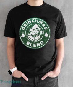 Grinchmas Blend Coffee Sweatshirt, Funny Grinch Sweatshirt - Black Unisex T-Shirt