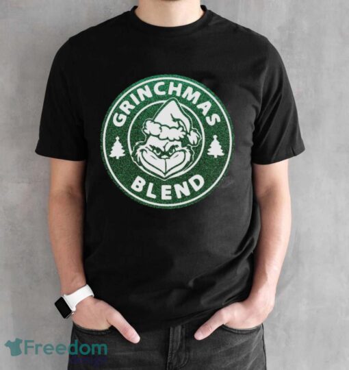 Grinchmas Blend Coffee Sweatshirt, Funny Grinch Sweatshirt - Black Unisex T-Shirt