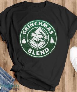 Grinchmas Blend Coffee Sweatshirt, Funny Grinch Sweatshirt - Black T-Shirt