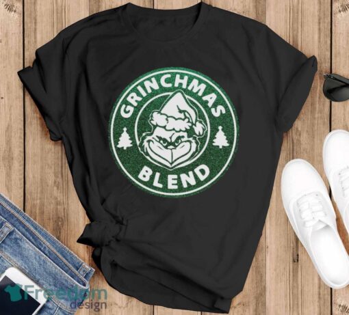 Grinchmas Blend Coffee Sweatshirt, Funny Grinch Sweatshirt - Black T-Shirt