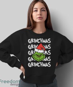 Grinchmas Santa Shirt, Funny Grinch Shirt, Grinch Christmas Shirt - Sweatshirt