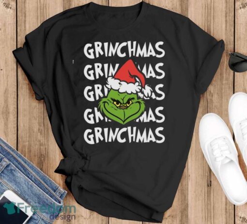 Grinchmas Santa Shirt, Funny Grinch Shirt, Grinch Christmas Shirt - Black T-Shirt