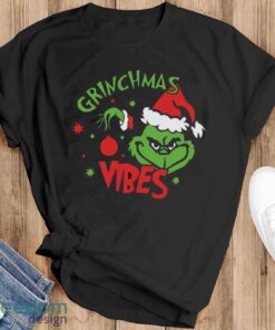 Grinchmas Vibes T-Shirt, Santa Grinch Shirt, Grinch Christmas Shirt