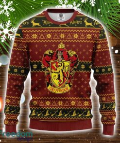 Gryffindor Crest Ugly Christmas Sweater Amazing Gift Christmas Holiday Gift