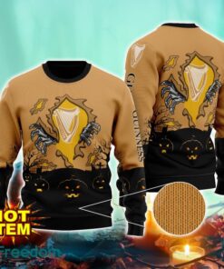 Guinness Beer Scary Night Halloween Hand Pull Out Halloween 3D Sweater For Men and Women