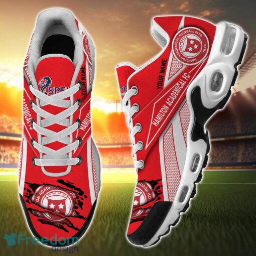 Hamilton Academical F.C. Air Cushion Sports Shoes Custom Name Gift TN Shoes Sneakers For Fans Men Women Team Shoes Product Photo 2