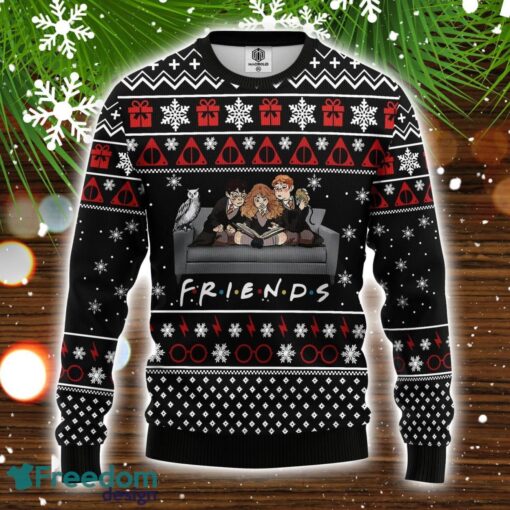 Harry Potter Friends Ugly Christmas Sweater Amazing Gift Christmas Gift Product Photo 1