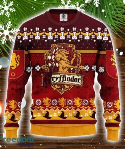 Harry Potter Gryffindor Xmas Ugly Christmas Sweater Amazing Gift Christmas Gift