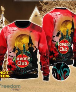 Havana Club Halloween 3D Sweater Halloween Gift For Men And Women