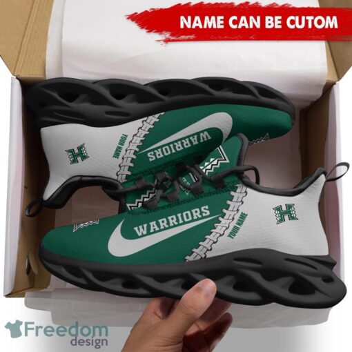 Hawaii Rainbow Warriors Custom Name Limited Max Soul Shoes Sneakers For Sports Fans Gift Product Photo 2