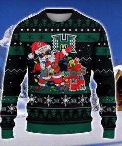 Hawaii Rainbow Warriors Santa Claus Ugly Christmas Sweater Christmas Gift 3D Sweater