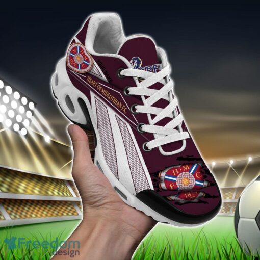 Heart of Midlothian F.C. Air Cushion Sports Shoes Custom Name Gift TN Shoes Sneakers For Fans Men Women Team Shoes Product Photo 1