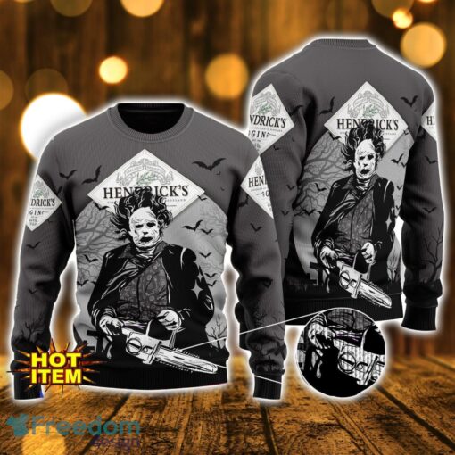 Hendrick's Gin Horror Halloween AOP Sweater For Men And Women Halloween Gift Product Photo 1