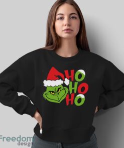 Ho Ho Ho Grinch Christmas T-Shirt, Grinch Christmas Sweatshirt - Sweatshirt