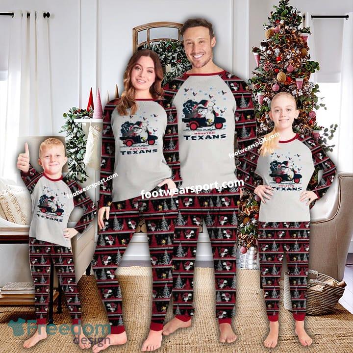 Houston Texans Christmas Xmas Family Pajamas Set For Men Women Kid image Houston Texans Christmas Xmas Family Pajamas Set For Men Women Kid - Houston Texans Christmas Xmas Family Pajamas Set For Men Women Kid