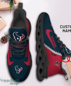 Houston Texans Custom Name Limited Max Soul Shoes Sneakers For Sports Fans Gift Product Photo 3