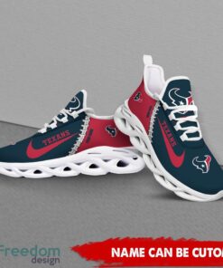 Houston Texans Custom Name Limited Max Soul Shoes Sneakers For Sports Fans Gift Product Photo 4