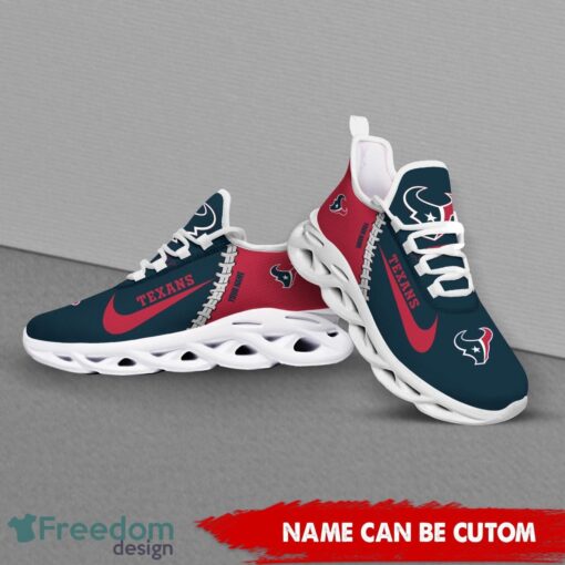 Houston Texans Custom Name Limited Max Soul Shoes Sneakers For Sports Fans Gift Product Photo 4