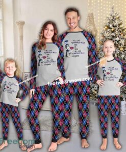 I Will Love My Buffalo Bills Everywhere Christmas Family Pajamas Set Kid Men Women