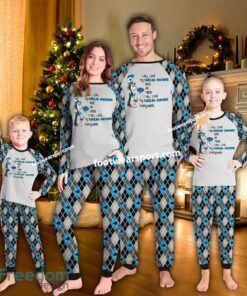I Will Love My Carolina Panthers Everywhere Ugly Christmas Pajamas Set Family Kid Men Women