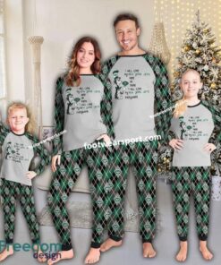 I Will Love My New York Jets Everywhere Christmas Family Pajamas Set Kid Men Women