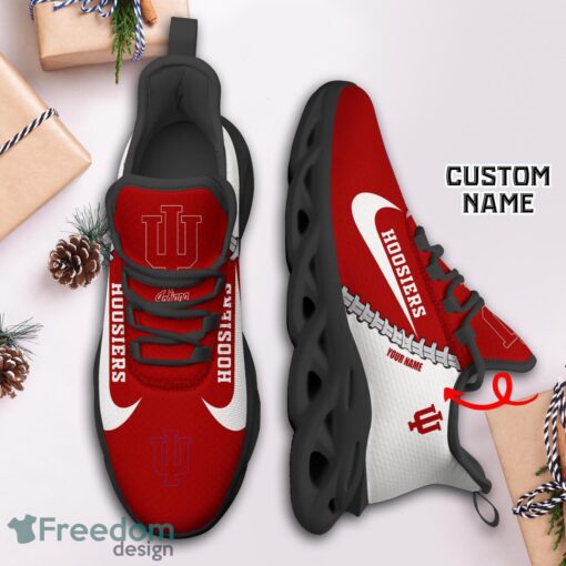 Indiana Hoosiers Custom Name Limited Max Soul Shoes Sneakers For Sports Fans Gift Product Photo 3