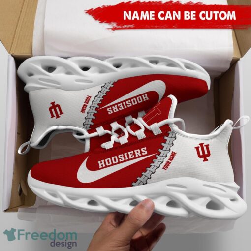 Indiana Hoosiers Custom Name Limited Max Soul Shoes Sneakers For Sports Fans Gift Product Photo 5