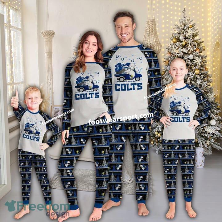 Indianapolis Colts Christmas Xmas Family Pajamas Set For Men Women Kid image Indianapolis Colts Christmas Xmas Family Pajamas Set For Men Women Kid - Indianapolis Colts Christmas Xmas Family Pajamas Set For Men Women Kid