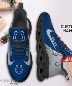 Indianapolis Colts Custom Name Limited Max Soul Shoes Sneakers For Sports Fans Gift Product Photo 3