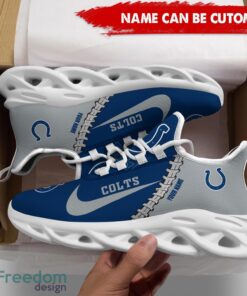 Indianapolis Colts Custom Name Limited Max Soul Shoes Sneakers For Sports Fans Gift Product Photo 5