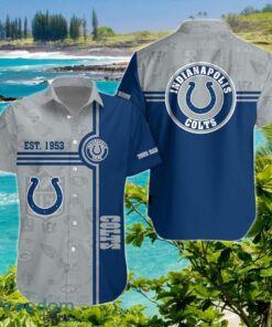 Indianapolis Colts Hawaiian Shirt Custom Name Unique Gift