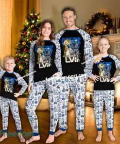 Indianapolis Colts Super Bowl Ugly Christmas Pajamas Set Family Kid Men Women
