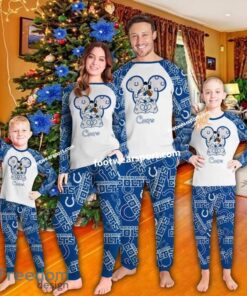 Indianapolis Colts Xmas Pajamas Set Family Gift Christmas