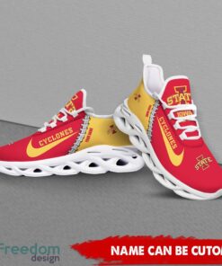 Iowa State Cyclones Custom Name Limited Max Soul Shoes Sneakers For Sports Fans Gift Product Photo 4