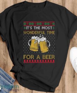 It’s The Most Wonderful Time For A Beer Sweatshirt, Ugly Christmas Sweater