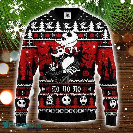 Jack And Zero Nightmare Before Xmas Ugly Christmas Sweater Amazing Gift Family Christmas Gift Product Photo 2