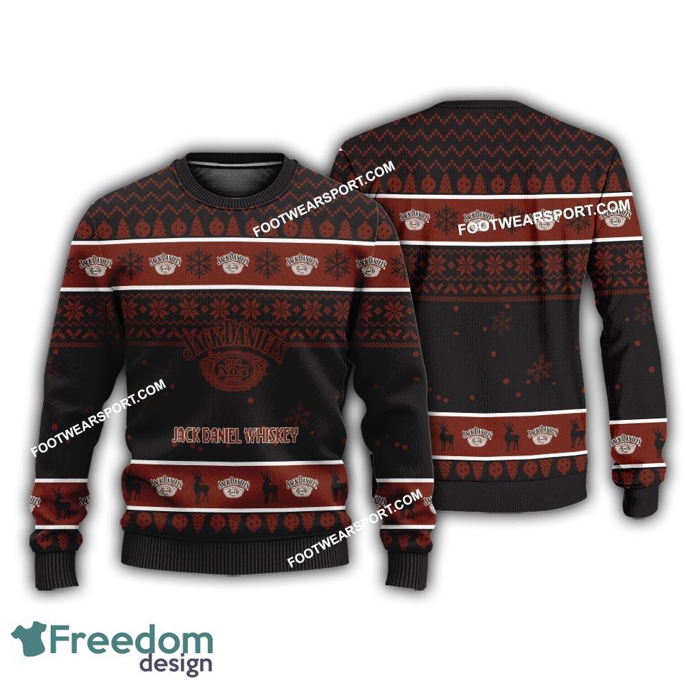 Jack Daniel Whiskey Logo Merry Xmas Ugly Sweater Gift For Men And Women image Jack Daniel Whiskey Logo Merry Xmas Ugly Sweater Gift For Men And Women - Jack Daniel Whiskey Logo Merry Xmas Ugly Sweater Gift For Men And Women