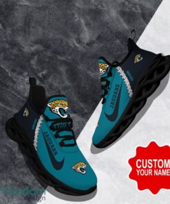 Jacksonville Jaguars Custom Name Limited Max Soul Shoes Sneakers For Sports Fans Gift